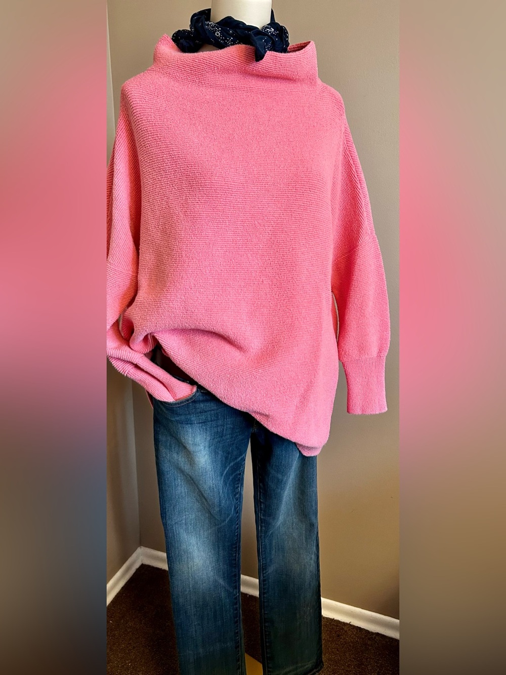 Free People Ottoman Tunic in Electric Pink - Picture 5 of 12